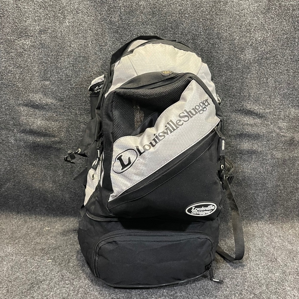 Louisville Slugger SABPK Black/Silver Baseball Softball BatPack Equipment Bag